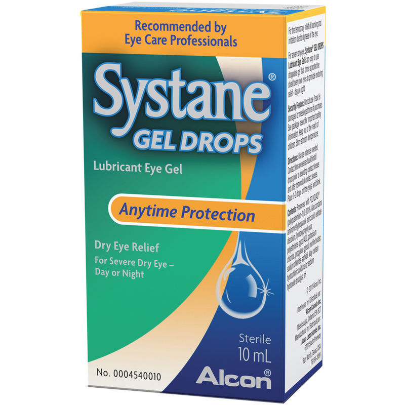 Systane Gel Drops, Lubricant Eye Gel, 10mL