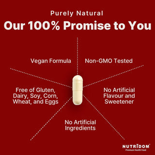 Nutridom Panax Korean-Red Ginseng 500mg, 8% Ginsenosides (60 Veg Capsules)