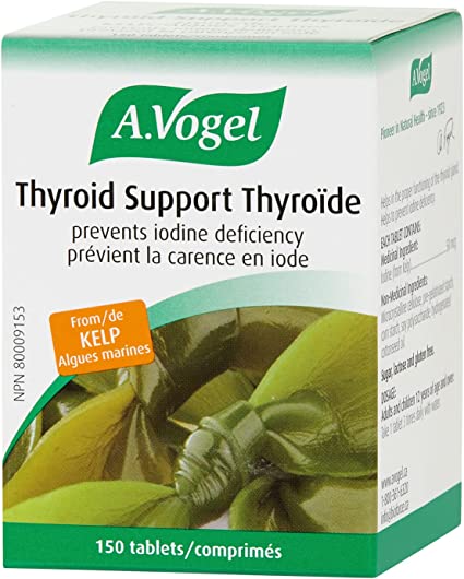 A.Vogel Thyroid Support - Prevents Iodine Deficiency, 150 Tablets