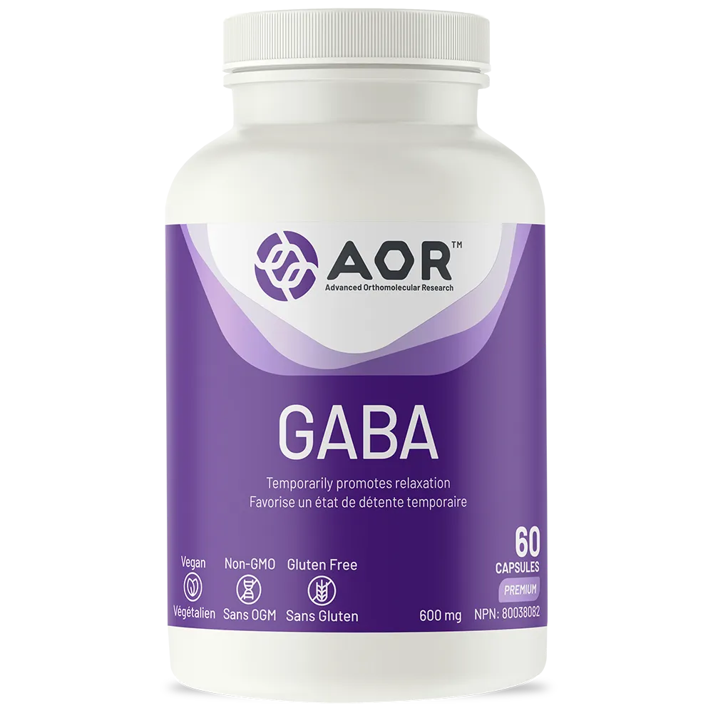 AOR GABA, 120 Capsules