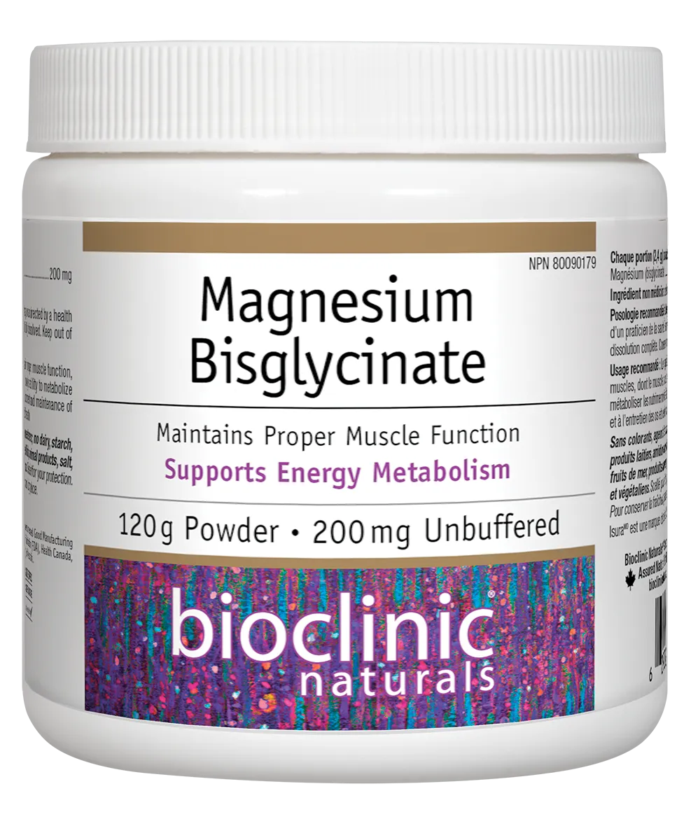 Bioclinic Magnesium Bisglycinate, 120 g Powder