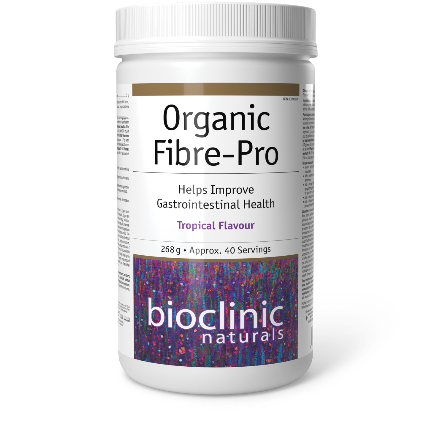 Bioclinic Naturals Organic Fibre-Pro 268 gm