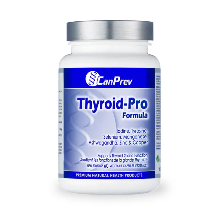 CanPrev Thyroid-Pro Formula, 60 Vegetable Capsules