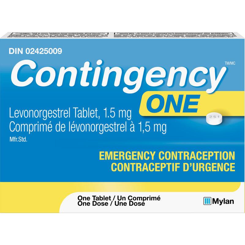 Contingency One Levonorgestrel 1.5 mg Tablet