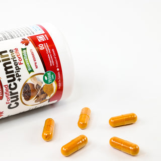 Nutridom Turmeric Curcumin with Piperine (60 Veg Capsules)