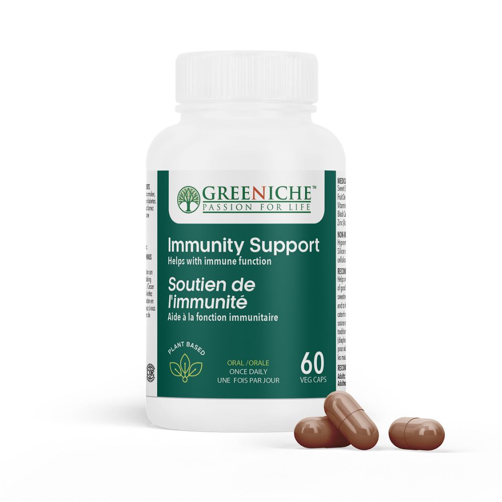 Greeniche Immunity Support, 60 Vegetable Capsules