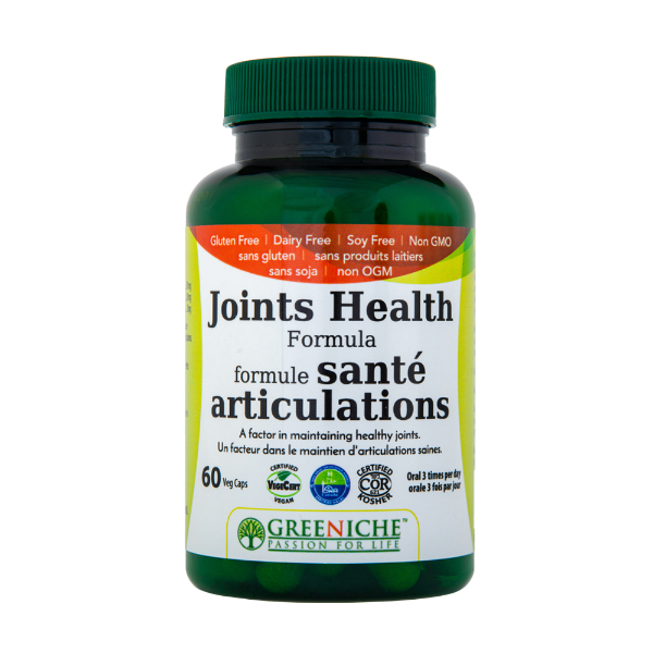 Greeniche Joints Health Formula, 60 Vegetable Capsules