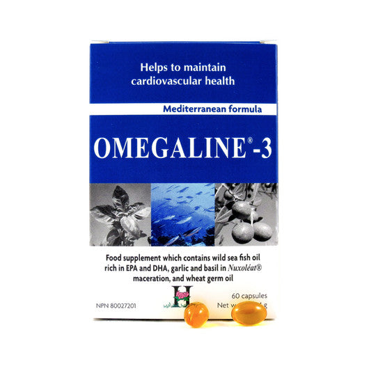 Holistica Omegaline 3, 60 Fish gelatines capsules