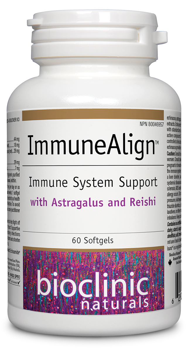 ImmuneAlign™ with Astragalus and Reishi, 60 Softgels
