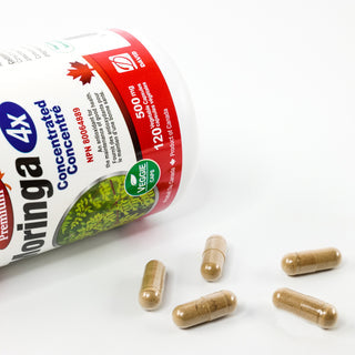 Nutridom Moringa Oleifera Leaf Extract 4:1 (120 Veg Capsules)