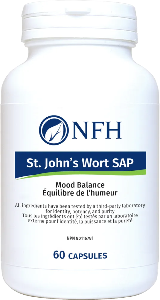 NFH St. John's Wort SAP, 60 Capsules