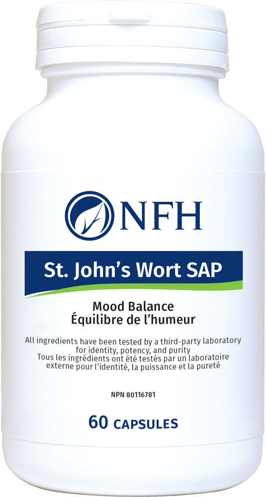 NFH St. John's Wort SAP, for mental health, 60 Capsules