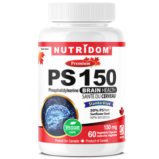 Nutridom PS-150 mg for cognitive function (60 Veg Capsules)