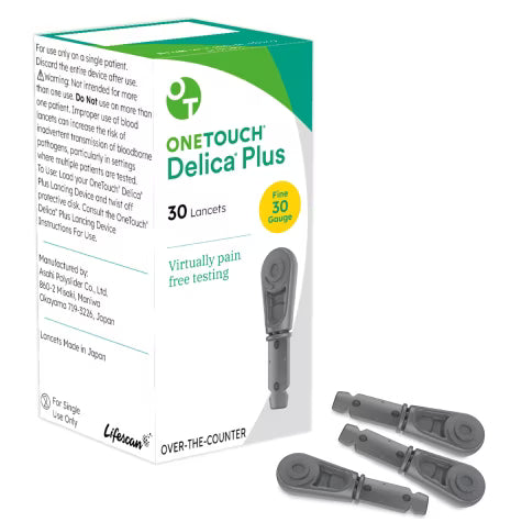 OneTouch Delica Plus Lancets 30G, 100 Count