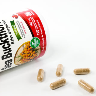 Nutridom Sea Buckthorn 500mg (120 Veg Capsules)