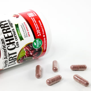 Nutridom Montmorency Tart Cherry 500mg (120 Veg Capsules)