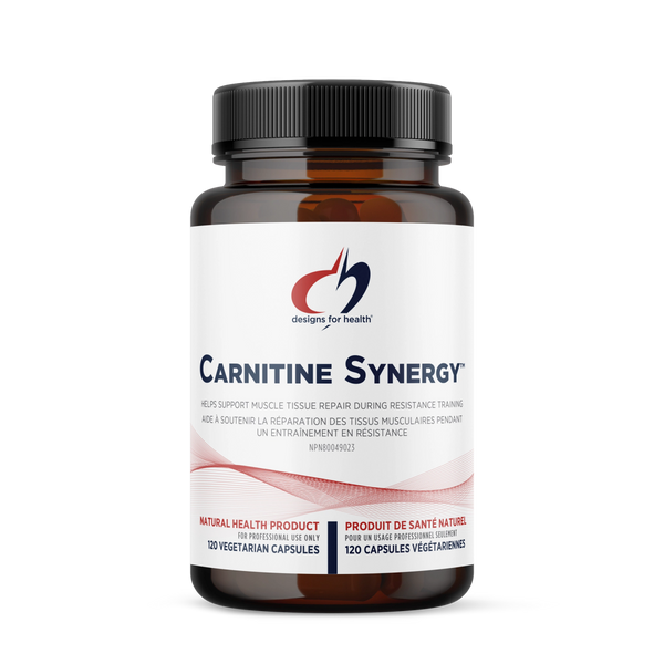 Carnitine Synergy by Designs for Health, 120 Capsules