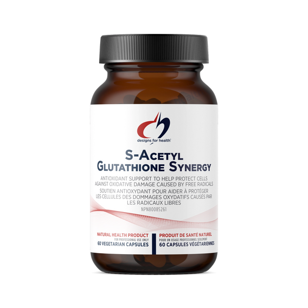S-Acetyl Glutathione Synergy, 60 Capsules