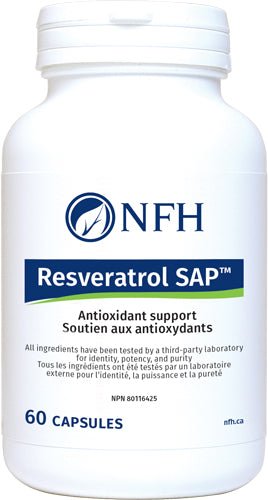 NFH Resveratrol SAP, 60 Capsules