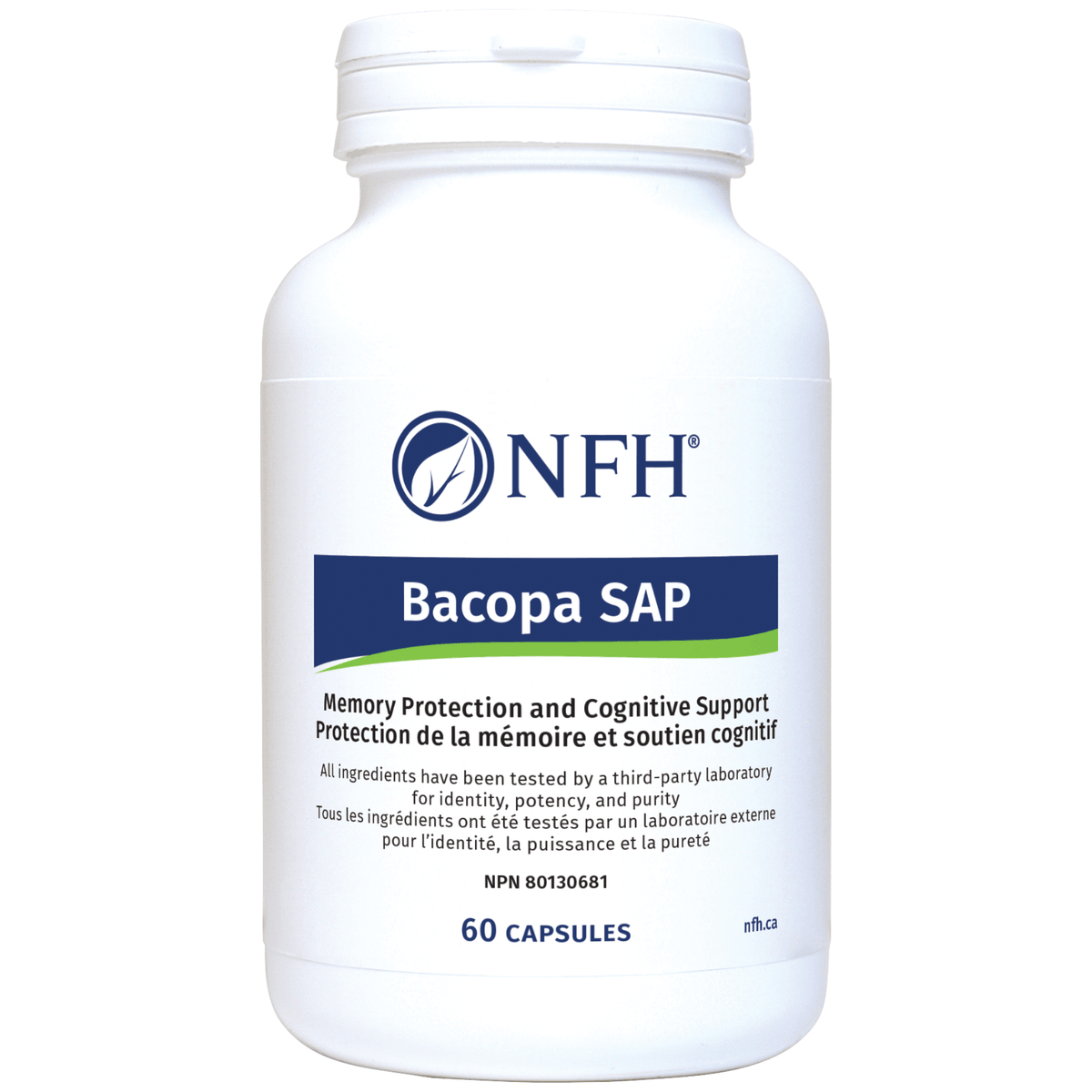 NFH Bacopa SAP, 60 Capsules