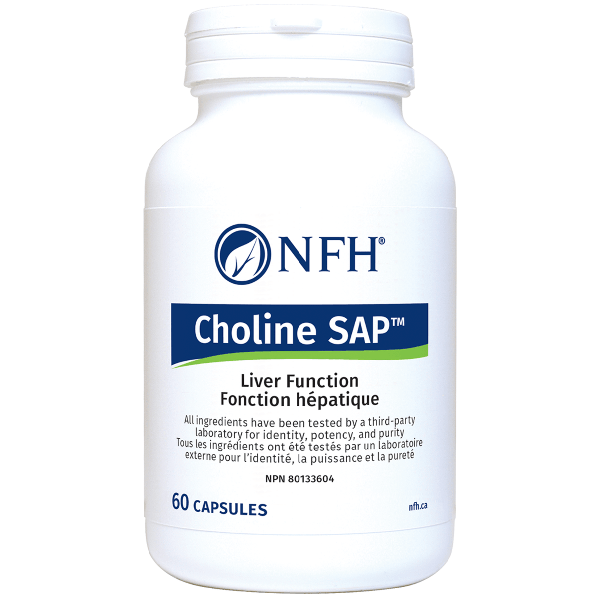 NFH Choline SAP, 60 Capsules