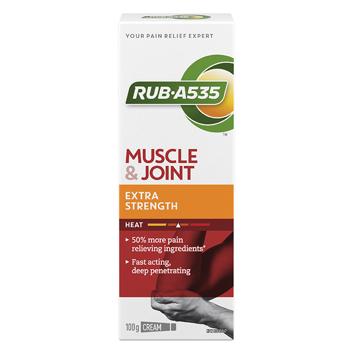 Rub A 535 Muscle & Joint Extra Strength Heat Cream, 100 g