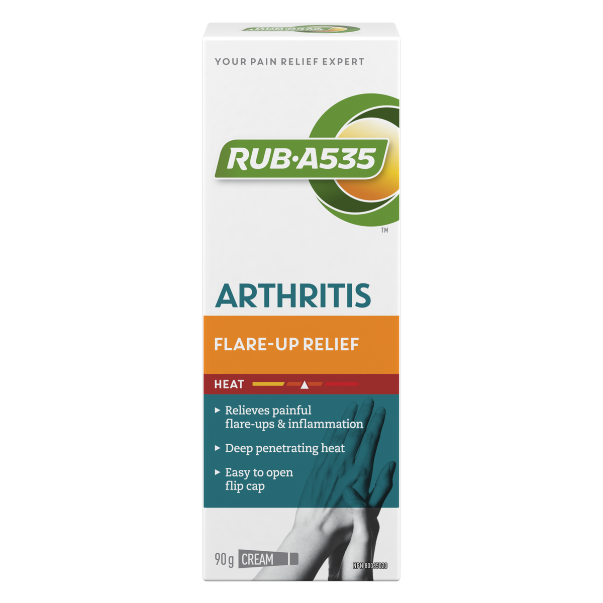 Rub A 535 Arthritis Flare-Up Relief Cream, 90 g