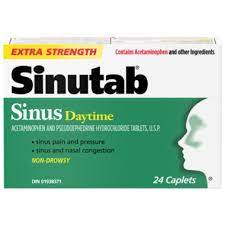 Sinutab Sinus 24 Caplets