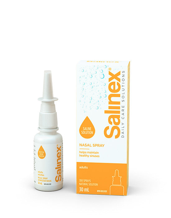 Salinex Nasal Spray, Saline Solution for Adults, 30 mL