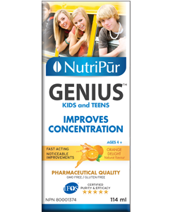 Nutripur Genius Kids and Teens Liquid, 114 mL