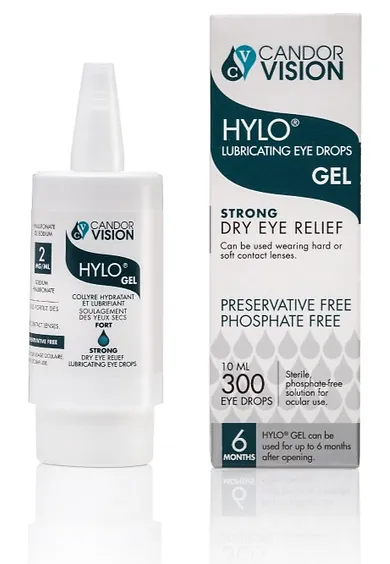 Hylo Lubricating Eye Drops, 10 mL Gel