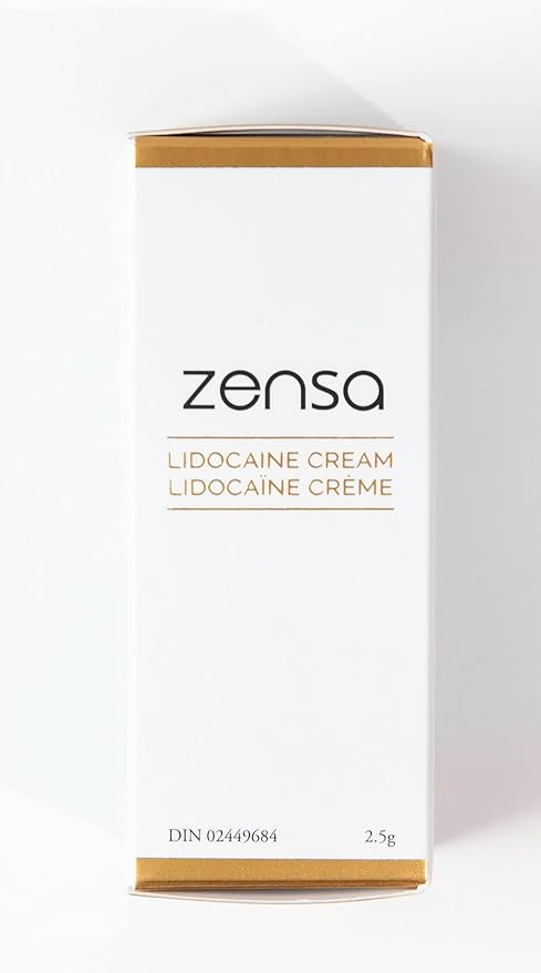 Zensa Numbing Cream Single-Use Packets 5% Lidocaine, 2.5 gm