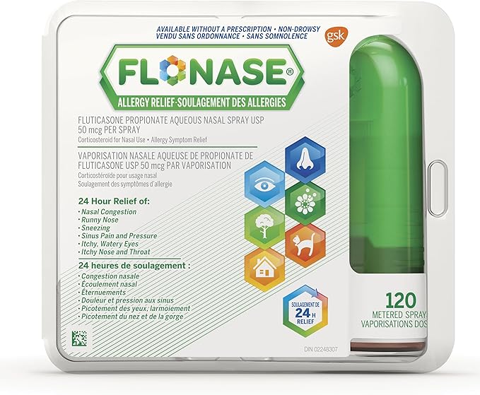 Flonase Allergy Relief Nasal Spray, 120 Metered Sprays