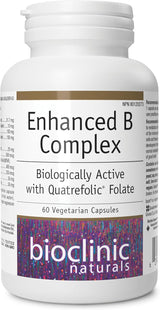 Bioclinic Naturals Enhanced B Complex, 60 Vegetarian Capsules &mdash; view 1