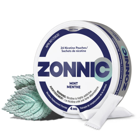 Zonnic Nicotine 4 mg Classic Mint, 24 Pouches