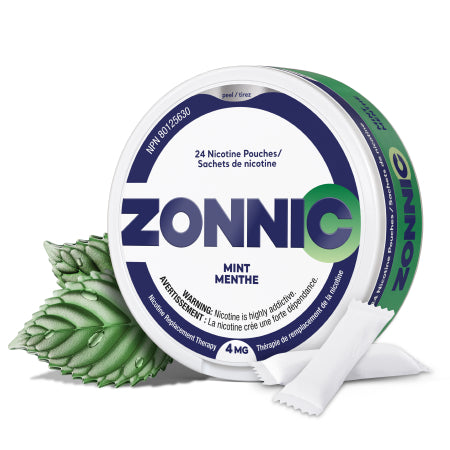 Zonnic Nicotine 4 mg Spearmint, 24 Pouches