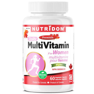 Nutridom Multivitamin for Women (60 Veggie Capsules)