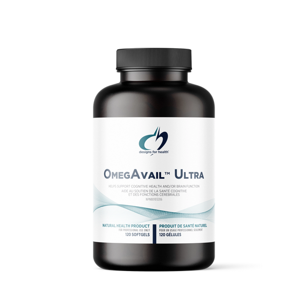 OmegAvail Ultra by Designs for Health, 120 Softgels