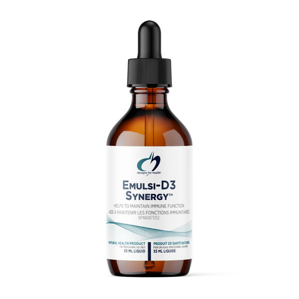 Emulsi-D3 Synergy by Designs for Health, 59ml Liquid