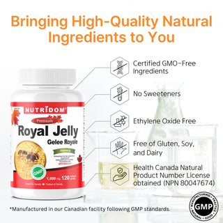 Nutridom Royal Jelly 1,000mg (120 Softgels)