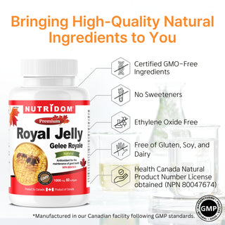 Nutridom Royal Jelly 1,000mg (60 Softgels)