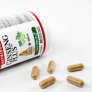 Nutridom Ginseng Plus MAX DRIVE (60 Veggie Capsules)