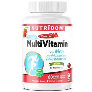 Nutridom Multivitamin for Men (60 Veggie Capsules)