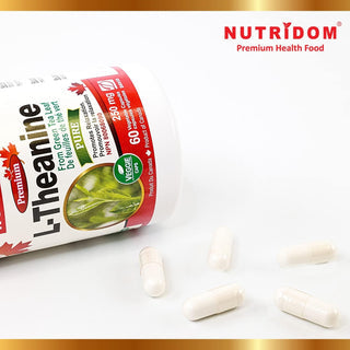 Nutridom L-Theanine 250mg (60 Veggie Capsules)