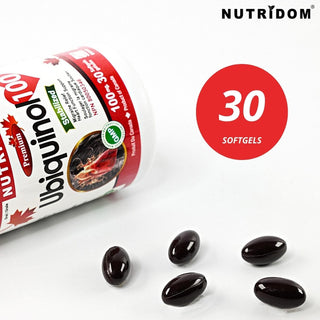 Nutridom Ubiquinol 100mg (30 Softgels)