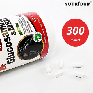 Nutridom Glucosamine & MSM (300 Tablets)