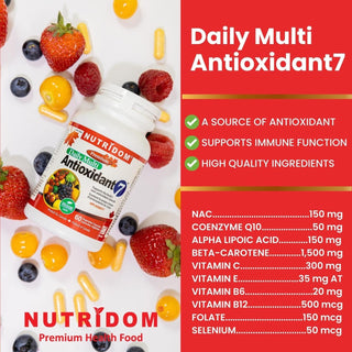 Nutridom Antioxidant-7 (60 Veggie Capsules)