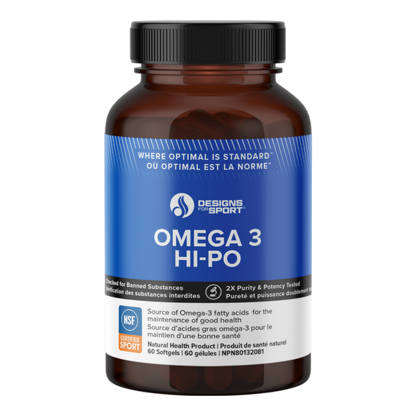 Omega 3 Hi-Po by Designs for Sport, 60 Softgels