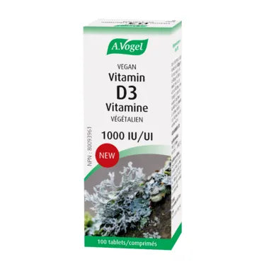 A.Vogel Vegan Vitamin D3 Immune Support 100 Tabs