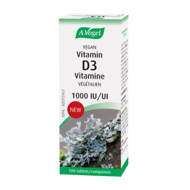 A.Vogel Vegan Vitamin D3 Immune Support 100 Tabs